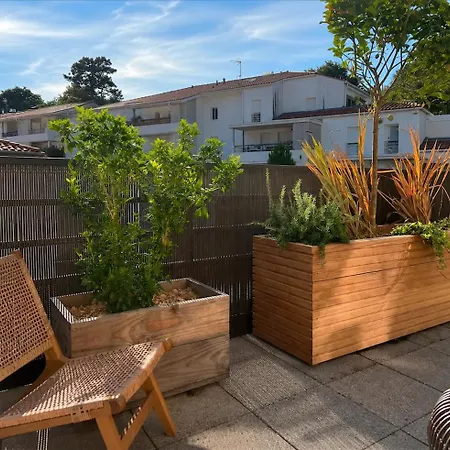 T2 Avec Terrasse Privée Entre Ocean Et Aéroport Appartement Biarritz